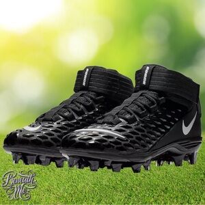 Nike Force Savage Pro 2 Men’s Football Cleats Black AH4000-002 Sz 9 NEW